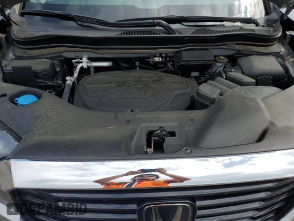 2023 Honda Ridgeline RTL-E with VIN 5FPYK3F70PB018858, listed as a Copart auction lot 64210205 with 16,562 mi miles and Salvage title. Bid and sale history available at DreamBid. Image 11.