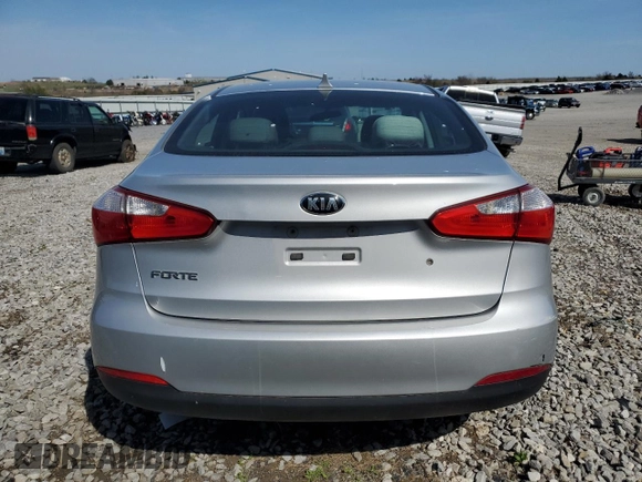2015 Kia Forte LX with VIN KNAFK4A68F5336244, listed as a Copart auction lot 50806315 with 176,482 mi miles and Salvage Title. Bid and sale history available at carsss.com. Image 6.