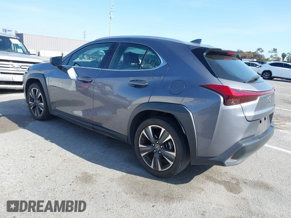 2019 Lexus UX with VIN JTHY3JBH6K2002909, listed as a IAAI auction lot 41980292 with 28,964 mi miles. Bid and sale history available at carsss.com. Image 3.