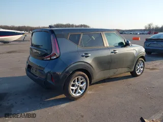 2024 Kia Soul LX with VIN KNDJ23AUXR7914052, listed as a IAAI auction lot 41774414 with 39,835 mi miles. Bid and sale history available at carsss.com. Image 4.