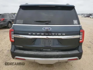 2023 Ford Expedition Limited with VIN 1FMJU1K88PEA26520, listed as a Copart auction lot 44359405 with 0 mi miles and Salvage Title. Bid and sale history available at carsss.com. Image 6.
