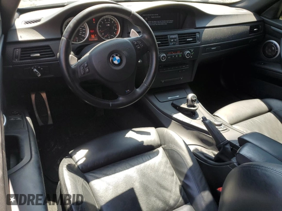2009 BMW M3 with VIN WBSWD93529P361253, listed as a Copart auction lot 59385875 with 76,693 mi miles and Salvage title. Bid and sale history available at DreamBid. Image 8.