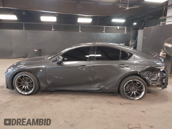2022 Lexus IS 350 F Sport with VIN JTHGZ1E28N5023281, listed as a IAAI auction lot 41881141 with 29,040 mi miles and . Bid and sale history available at DreamBid. Image 14.