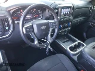 2021 Chevrolet Silverado 1500 LT Trail Boss with VIN 1GCPYFELXMZ378955, listed as a Copart auction lot 47390075 with 52,013 mi miles and Salvage Title. Bid and sale history available at DreamBid. Image 8.