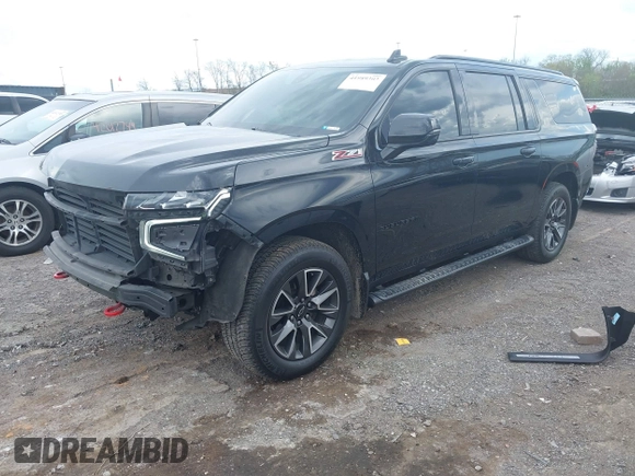 2022 Chevrolet Suburban z VIN 1GNSKDKL5NR218592, wystawiony jako IAAI lot #41989302 z przebiegiem 184 080 mil mil oraz . Historia ofert i sprzedaży dostępna na DreamBid. Obrazek 17.