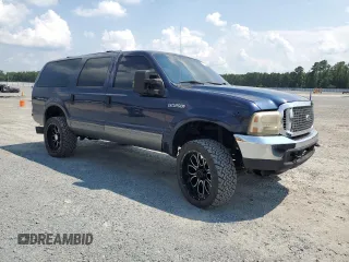 2004 Ford Excursion Special Serv z VIN 1FMSU41P04EB42532, wystawiony jako Copart lot #63594815 z przebiegiem 209 937 mil mil oraz Czysty tytuł • Clean title. Historia ofert i sprzedaży dostępna na DreamBid. Obrazek 4.