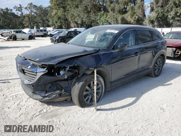 2020 Mazda CX-9 Touring with VIN JM3TCACY0L0421773, listed as a Copart auction lot 58373945 with 106,698 mi miles and Non repairable. Bid and sale history available at DreamBid. Image 1.