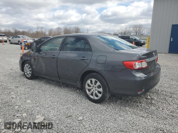 2013 Toyota Corolla L with VIN 2T1BU4EE4DC041641, listed as a Copart auction lot 49964055 with 182,145 mi miles and Salvage Title. Bid and sale history available at DreamBid. Image 2.