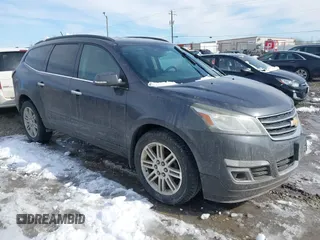 2014 Chevrolet Traverse LT with VIN 1GNKRGKD6EJ325624, listed as a IAAI auction lot 41728532 with 197,147 mi miles. Bid and sale history available at carsss.com. Image 1.