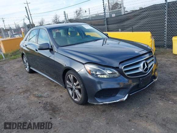 2014 Mercedes-Benz E 350 Sport with VIN WDDHF5KB8EA838247, listed as a IAAI auction lot 41425820 with 92,346 mi miles and . Bid and sale history available at DreamBid. Image 1.