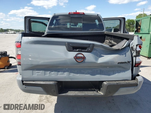 2024 Nissan Frontier SL с VIN 1N6ED1EJ3RN672021, выставлен на аукционе Copart как лот 58386945 с пробегом 3 675 миль миль и Списание • Salvage title. История ставок и продаж доступна на DreamBid. Изображение 6.