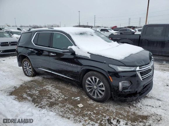 2023 Chevrolet Traverse Premier with VIN 1GNEVKKW1PJ317737, listed as a Copart auction lot 88219715 with 24,720 mi miles and Salvage Title. Bid and sale history available at carsss.com. Image 4.