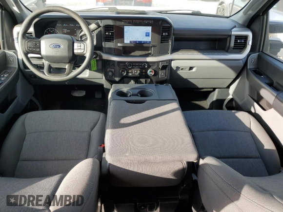 2024 Ford Super Duty F-250 SRW XL with VIN 1FT8W2BN0REE45537, listed as a Copart auction lot 42058065 with 2,429 mi miles and Salvage Title. Bid and sale history available at carsss.com. Image 8.