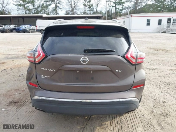 2016 Nissan Murano Platinum with VIN 5N1AZ2MG3GN101524, listed as a IAAI auction lot 41515908 with NaN miles. Bid and sale history available at carsss.com. Image 15.