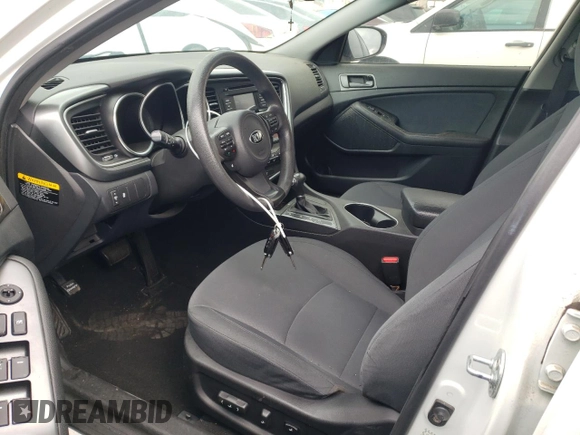 2015 Kia Optima LX with VIN KNAGM4A71F5644007, listed as a Copart auction lot 80284624 with 134,025 mi miles and Salvage Title. Bid and sale history available at carsss.com. Image 7.