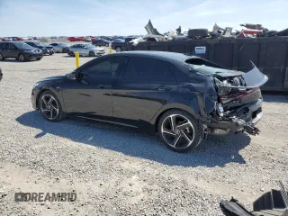 2023 Hyundai Elantra N Line z VIN KMHLR4AF2PU625284, wystawiony jako Copart lot #52018055 z przebiegiem 22 024 mil mil oraz Szkoda całkowita • Salvage title. Historia ofert i sprzedaży dostępna na DreamBid. Obrazek 2.