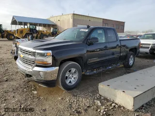 2018 Chevrolet Silverado 1500 LT with VIN 1GCVKREH0JZ175249, listed as a Copart auction lot 88980775 with 65,417 mi miles and Salvage Title. Bid and sale history available at carsss.com. Image 1.