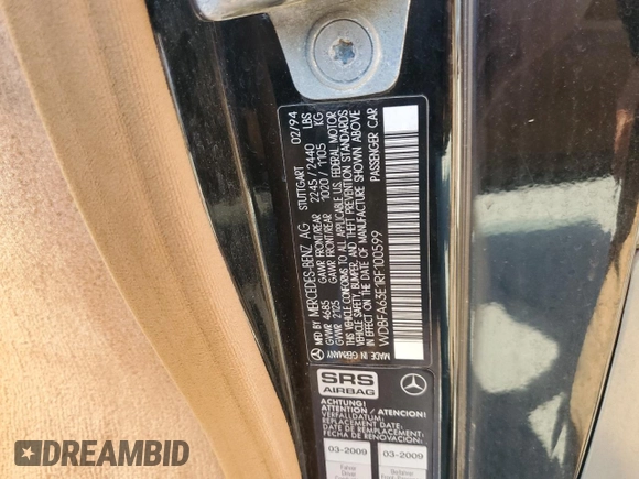 1994 Mercedes-Benz SL with VIN WDBFA63E1RF100599, listed as a Copart auction lot 51619785 with 111,720 mi miles and Clean title. Bid and sale history available at DreamBid. Image 12.