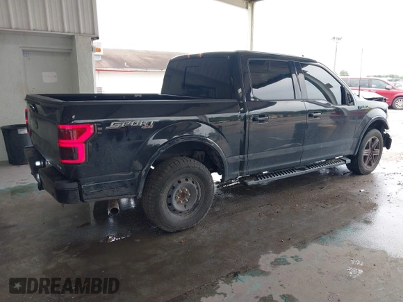 2020 Ford F-150 XL with VIN 1FTEW1EP1LFA66865, listed as a IAAI auction lot 42747722 with 94,136 mi miles and . Bid and sale history available at DreamBid. Image 4.