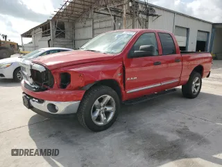 2008 Dodge 1500 SLT with VIN 1D7HU18268S601194, listed as a Copart auction lot 54529015 with 257,160 mi miles and Salvage Title. Bid and sale history available at DreamBid. Image 1.