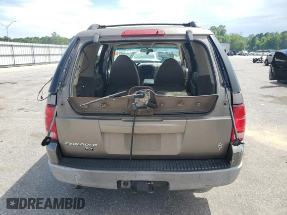 2002 Ford Explorer XLT with VIN 1FMZU63W12UA83492, listed as a Copart auction lot 55821075 with 202,286 mi miles and Salvage title. Bid and sale history available at DreamBid. Image 6.