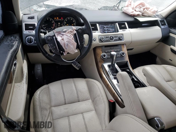 2012 Land Rover Range Rover Sport HSE Lux z VIN SALSK2D47CA755679, wystawiony jako Copart lot #48164395 z przebiegiem 96 856 mil mil oraz Szkody całkowita. Historia ofert i sprzedaży dostępna na DreamBid. Obrazek 8.