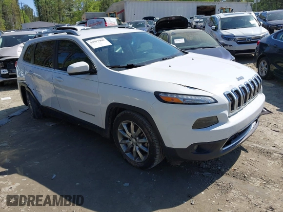 2018 Jeep Cherokee Limited с VIN 1C4PJLDB8JD563185, выставлен на аукционе IAAI как лот 41997900 с пробегом 72 902 миль миль и . История ставок и продаж доступна на DreamBid. Изображение 1.