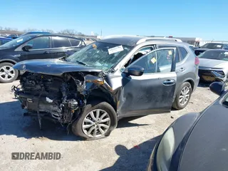 2019 Nissan Rogue SV with VIN JN8AT2MT5KW505497, listed as a IAAI auction lot 41722539 with Not Provided miles and . Bid and sale history available at DreamBid. Image 2.