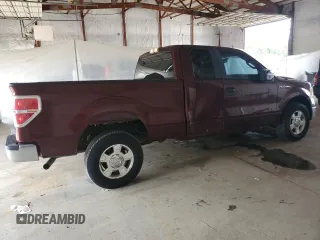 2010 Ford F-150 XL with VIN 1FTFX1CV0AFA82944, listed as a Copart auction lot 62912345 with 104,967 mi miles and Salvage title. Bid and sale history available at DreamBid. Image 3.