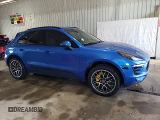 2016 Porsche Macan S with VIN WP1AB2A57GLB54877, listed as a Copart auction lot 61536615 with 123,130 mi miles and Salvage title. Bid and sale history available at DreamBid. Image 4.