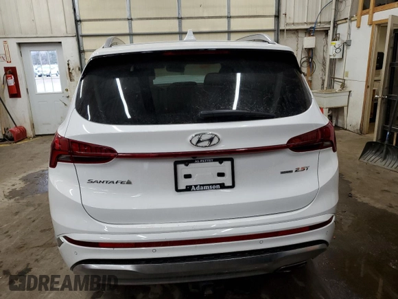 2023 Hyundai Santa Fe Calligraphy with VIN 5NMS5DAL3PH521847, listed as a Copart auction lot 88201785 with 12,170 mi miles and Salvage Title. Bid and sale history available at carsss.com. Image 6.
