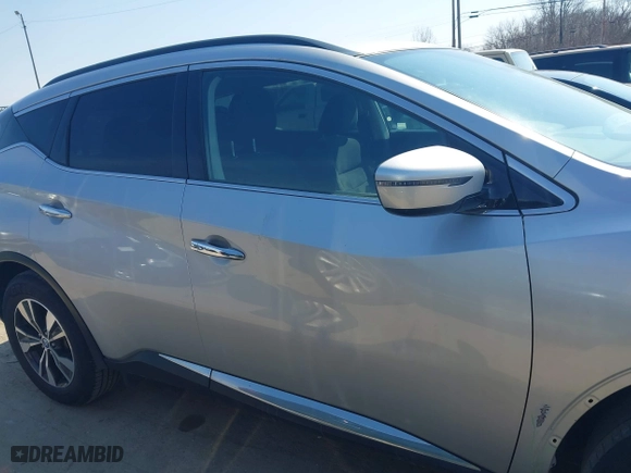2020 Nissan Murano SV with VIN 5N1AZ2BS7LN124449, listed as a IAAI auction lot 41775387 with 106,558 mi miles. Bid and sale history available at carsss.com. Image 14.