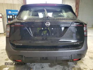 2025 Nissan Kicks S with VIN 3N8AP6BB1SL344691, listed as a Copart auction lot 52616745 with 1,244 mi miles and Salvage Title. Bid and sale history available at carsss.com. Image 6.