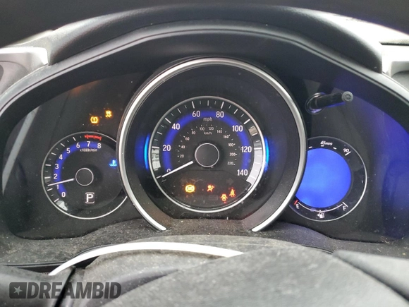 2019 Honda Fit LX with VIN 3HGGK5H45KM732347, listed as a Copart auction lot 49283045 with 0 mi miles and Salvage Title. Bid and sale history available at carsss.com. Image 9.