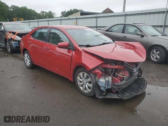 2016 Toyota Corolla L with VIN 2T1BURHE5GC655854, listed as a Copart auction lot 61056625 with 93,590 mi miles and Salvage title. Bid and sale history available at DreamBid. Image 4.