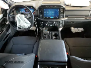 2024 Ford F-150 XLT with VIN 1FTEW3LPXRKD90654, listed as a Copart auction lot 48787155 with 25,677 mi miles and Salvage Title. Bid and sale history available at carsss.com. Image 8.
