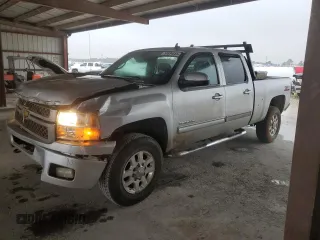2012 Chevrolet Silverado 2500HD LT with VIN 1GC1CXCG1CF129931, listed as a Copart auction lot 50694855 with 258,598 mi miles and Salvage Title. Bid and sale history available at carsss.com. Image 1.