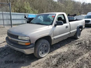2000 Chevrolet Silverado 1500 with VIN 1GCEK14W7YE342709, listed as a Copart auction lot 51491935 with 0 mi miles and Salvage Title. Bid and sale history available at carsss.com. Image 1.