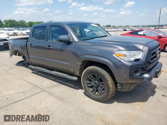 2021 Toyota Tacoma SR with VIN 3TYAX5GN8MT018185, listed as a Copart auction lot 59977895 with 68,149 mi miles and Salvage title. Bid and sale history available at DreamBid. Image 4.