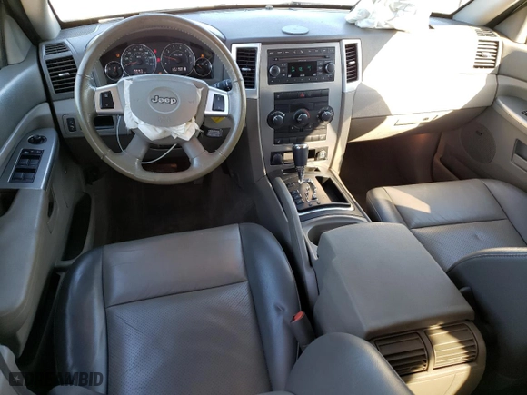 2008 Jeep Grand Cherokee Laredo with VIN 1J8GS48K38C208401, listed as a Copart auction lot 87092734 with 145132 miles and Salvage Title. Bid and sale history available at carsss.com. Image 8.