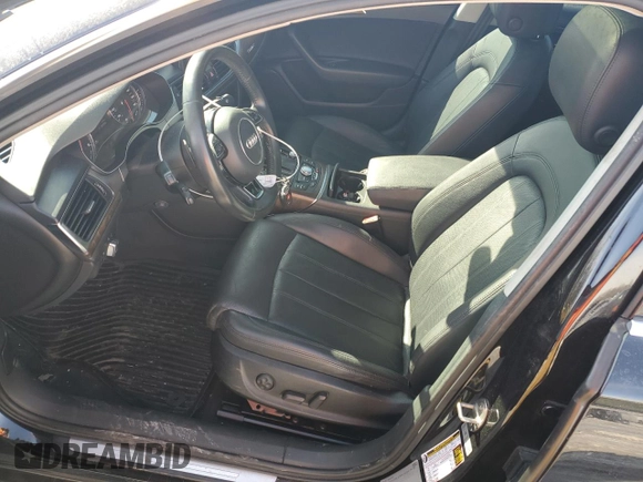 2014 Audi A6 3.0T Prestige with VIN WAUHGAFC1EN050984, listed as a Copart auction lot 41795785 with 127,378 mi miles and Salvage Title. Bid and sale history available at carsss.com. Image 7.