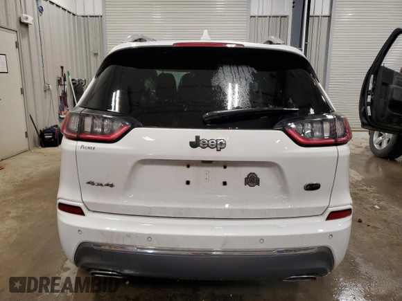 2019 Jeep Cherokee Overland with VIN 1C4PJMJN5KD173943, listed as a Copart auction lot 48350505 with 54,917 mi miles and Salvage title. Bid and sale history available at DreamBid. Image 6.