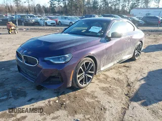 2024 BMW 2 Series 230i with VIN 3MW23CM0XR8D94473, listed as a IAAI auction lot 41380213 with 17,359 mi miles and . Bid and sale history available at carsss.com. Image 2.