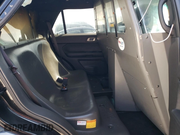 2015 Ford Utility Police Interceptor with VIN 1FM5K8ARXFGC68609, listed as a Copart auction lot 70472644 with 128,891 mi miles and Salvage Title. Bid and sale history available at carsss.com. Image 10.