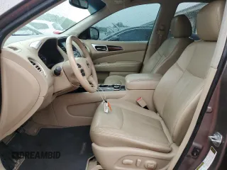 2014 Nissan Pathfinder SL with VIN 5N1AR2MM1EC617511, listed as a Copart auction lot 55506935 with 173,304 mi miles and Salvage title. Bid and sale history available at DreamBid. Image 7.