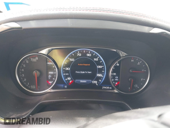 2023 Chevrolet Blazer RS with VIN 3GNKBERS4PS179447, listed as a IAAI auction lot 42210141 with 29,438 mi miles and . Bid and sale history available at DreamBid. Image 7.