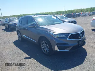2020 Acura RDX Technology with VIN 5J8TC2H54LL019140, listed as a IAAI auction lot 42102793 with 56,519 mi miles and . Bid and sale history available at DreamBid. Image 1.