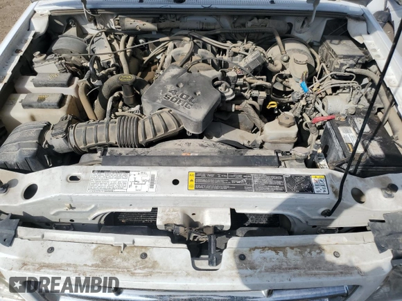 2002 Ford Ranger XLT Appearance with VIN 1FTYR44E32PA09484, listed as a Copart auction lot 49985195 with 76,667 mi miles and Salvage Title. Bid and sale history available at carsss.com. Image 11.