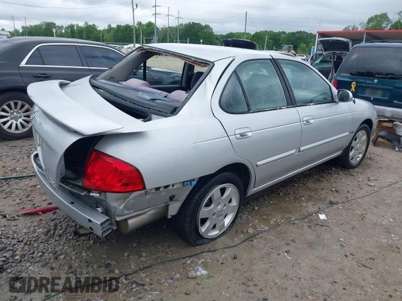 2006 Nissan Sentra S with VIN 3N1CB51D36L456658, listed as a IAAI auction lot 41939210 with 113,467 mi miles and . Bid and sale history available at DreamBid. Image 4.