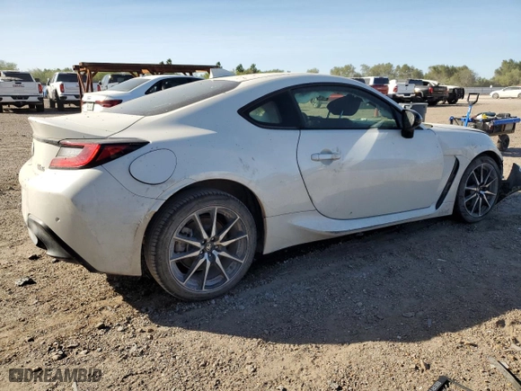 2023 Toyota GR86 with VIN JF1ZNBC19P8760373, listed as a Copart auction lot 81569974 with 17,838 mi miles and Salvage Title. Bid and sale history available at carsss.com. Image 3.